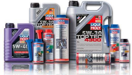 A motorolaj LIQUI MOLY jön 99% -át személygépkocsik elő a világon (a motor) A motorolaj LIQUI MOLY jön 99% -át személygépkocsik elő a világon