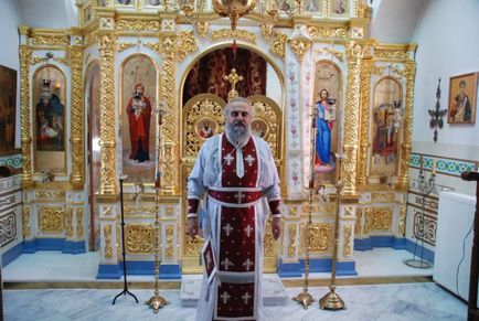 Pe șorț, pentru prima dată, viața ortodoxă