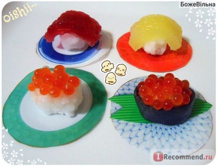 Un set de dulciuri de mestecat DIY Krakie sushi shop diy bomboane japoneze de a face popin cookin kit