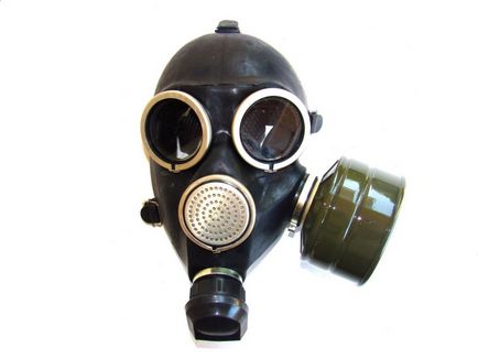 Puneți pe o mască de gaz sau o mască de gaz, cum să puneți pe un aparat de respirat, cumpărați un aparat respirator la un preț scăzut în