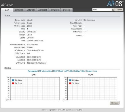 Налаштування airrouter