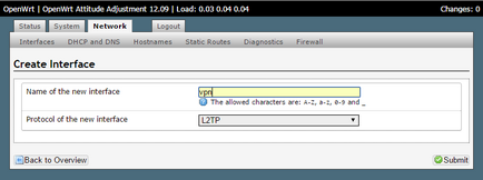 Configurarea conexiunii l2tp (furnizor-garant, ь) în openwrt-raul duke sysadmin
