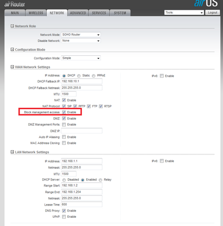 Configurarea routerului ubiquiti airrouter - ajutați asistentul electronic