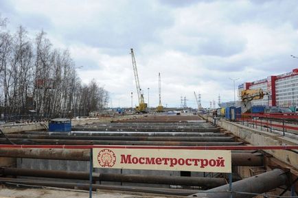 Új építés alatt közel a metro állomás Moszkvában vásárolni egy lakást a lakóépület a fejlesztő