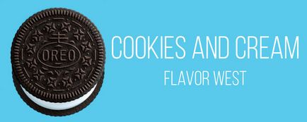 Огляд flavor west - cookies and cream, tasty vape