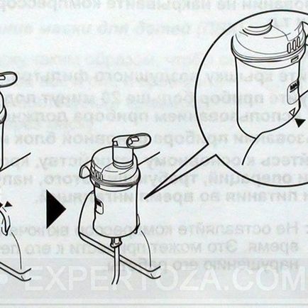 Áttekintés kompresszor porlasztót (inhalátor) Omron NE-C24, expertoza