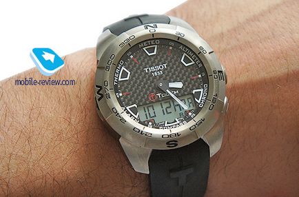 Огляд багатофункціональних годин tissot t-touch expert