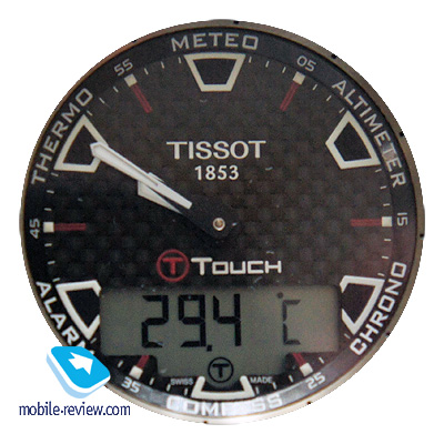 Огляд багатофункціональних годин tissot t-touch expert