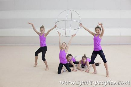 Determinarea adecvării copiilor pentru gimnastica ritmică