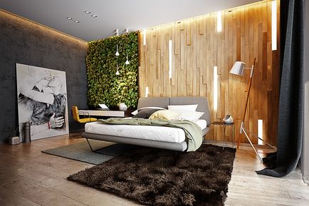 Oferă stil ecologic în interiorul holului, living, dormitor, pentru copii și baie, design frumos