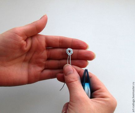 Stăpânim țeserea inelului în tehnica frivolității - târgul de stăpâni - manual, manual