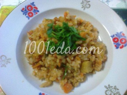 Brânză de legume cu orez și dovlecei - al doilea fel de mâncare slabă din 1001 de alimente