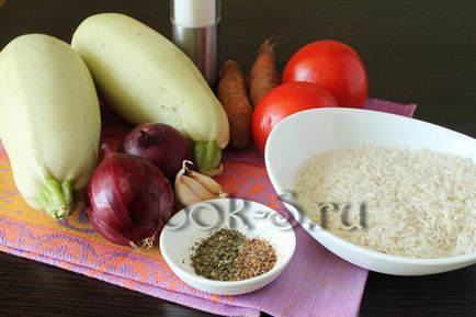 Növényi rizzsel - lépésről lépésre recept képpel, főzelékek
