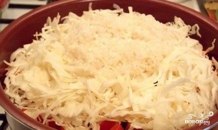 Növényi rizzsel - lépésről lépésre recept fotó (receptek) Növényi rizzsel - lépésről lépésre recept fotók