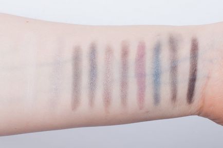 Kiépítés árnyékok YSL couture variáció füstös felülvizsgálata és Swatch, szépség bennfentes