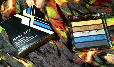 Paleta de umbra ochilor - stil podium - de la mary kay