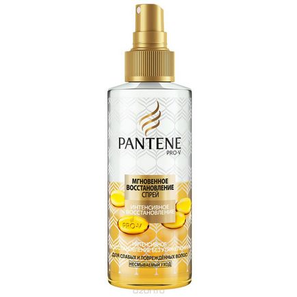 Pantene pro-v, comentarii despre produse cosmetice și parfumuri