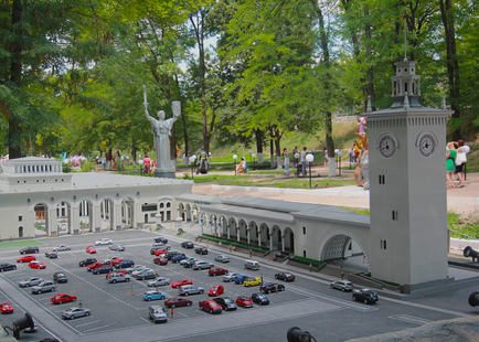 Парк мініатюр в Бахчисараї знайомимося з Кримом