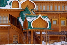 Site personal - construcții din lemn în Rusia