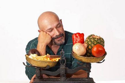 Táplálkozás és étrend krónikus prostatitis