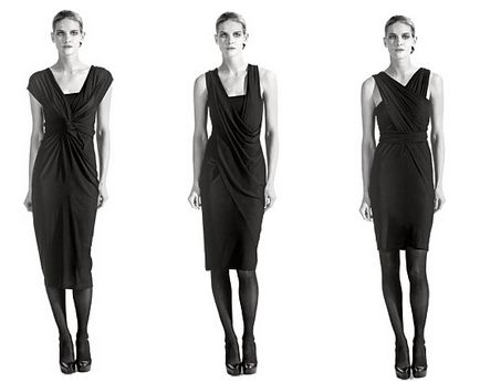 Dress-transzformátor Donna Karan (ruha-transzformátor Donna Karan) Dress-transzformátor Donna Karan