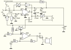 Preamplificator microfon - cip bun