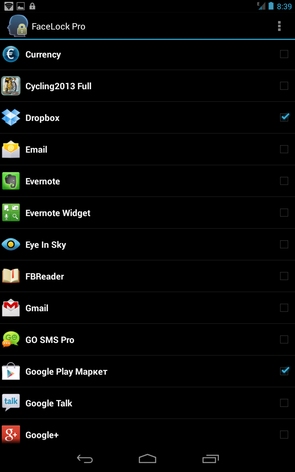Програма для блокування по обличчю на galaxy s4 - facelock for apps