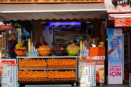 Mergând în centrul orașului Antalya