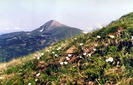 Călătorim de-a lungul Ucrainei - muntele guvernului - două căi de mers pe jos