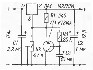 Радіоелектроніка для КР142 (крен)