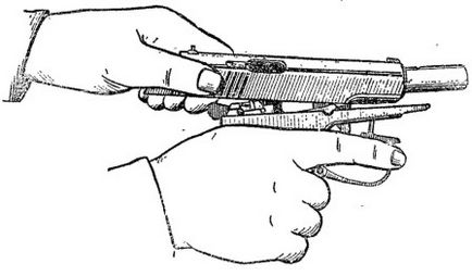 Demontarea și asamblarea pistolului