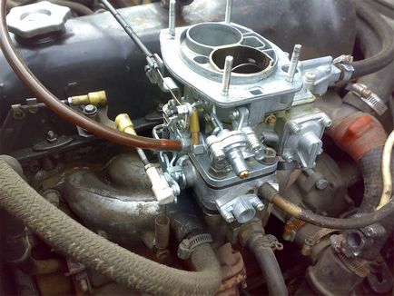 Javítása és tisztítása a karburátor VAZ-2106