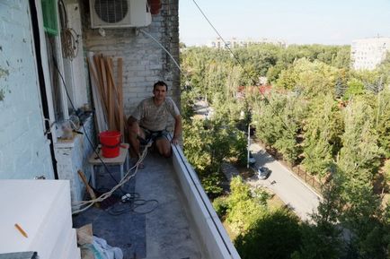 Repararea unui apartament cu o cameră de la A la Z, Etapa 2