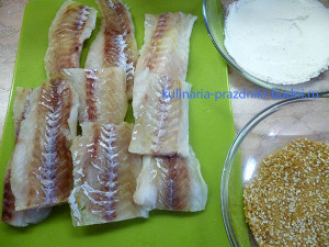 Риба в кунжуті, смажена риба рецепт з фото