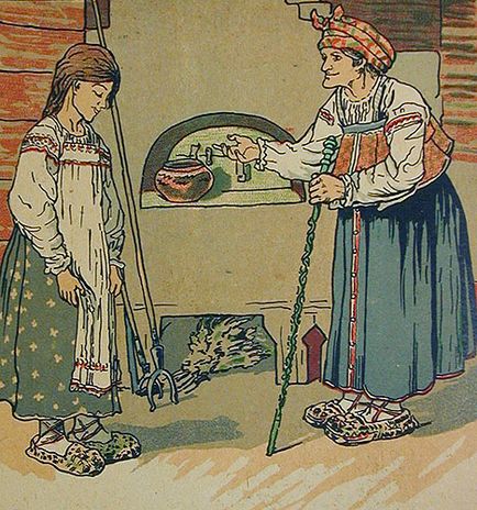Rajz téli fa 1 (1924 litográfia Publishing Narkomzem) Rajzolj egy téli erdőben 1