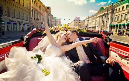 Rusă nunta, ceremonia de nuntă