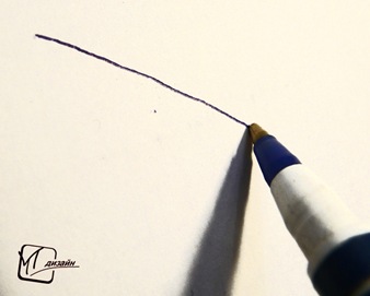 Кулькова ручка замість олівця, mtdesign