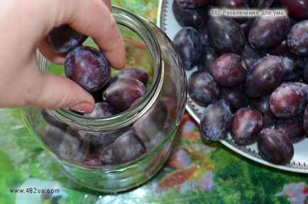 Ecetes szilva, mint olívabogyó (eredeti recept)