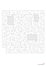 Kihívó mazes print