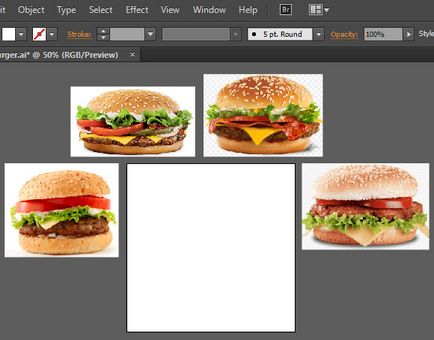 Creați o pictogramă de burger în stilul desenelor animate în Adobe Illustrator - rboom