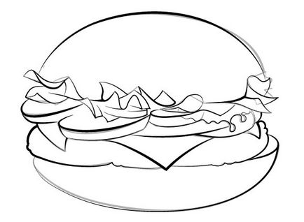 Creați o pictogramă de burger în stilul desenelor animate în Adobe Illustrator - rboom