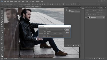 Створюємо вінтажний фото фільтр в програмі photoshop за 60 секунд