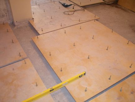 Crearea unui podea de beton în casă