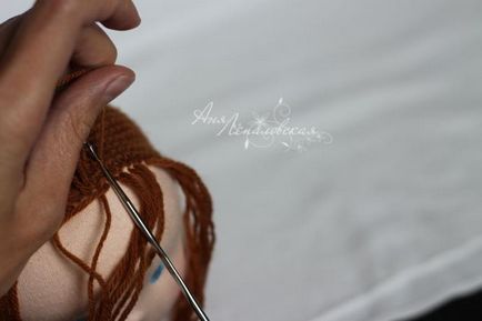 Статична зачіска для вальдорфської ляльки - ярмарок майстрів - ручна робота, handmade