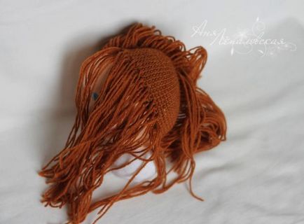 Статична зачіска для вальдорфської ляльки - ярмарок майстрів - ручна робота, handmade