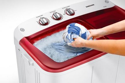 Mașină de spălat semi-automată cu filare clătiți chiuveta ce este să utilizați o fotografie și