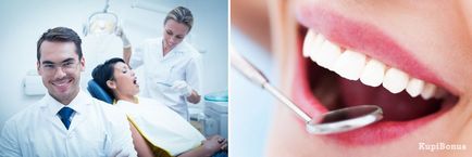 Servicii dentare în clinica de zâmbet, inclusiv implantarea dinților 