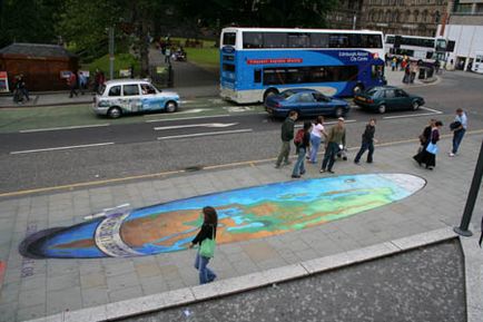 Street painting - 3d малюнки на асфальті - замітки про життя