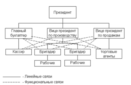 Structura organizației - schemă, exemplu, descriere