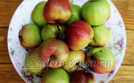 Szárítás alma recept lépésről lépésre (10 fotó)